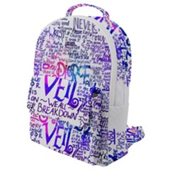 Piere Veil Flap Pocket Backpack (small) by nate14shop