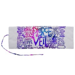 Piere Veil Roll Up Canvas Pencil Holder (m) by nate14shop