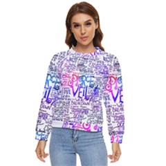 Piere Veil Women s Long Sleeve Raglan Tee