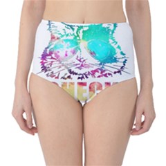 Check Meowt Classic High-waist Bikini Bottoms by nate14shop