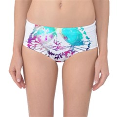 Check Meowt Mid-waist Bikini Bottoms by nate14shop