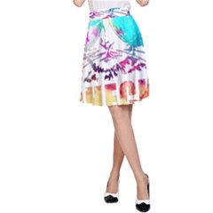 Check Meowt A-line Skirt