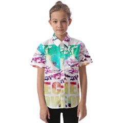 Check Meowt Kids  Short Sleeve Shirt