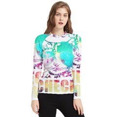 Check Meowt Women s Long Sleeve Rash Guard by nate14shop