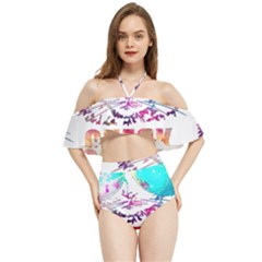 Check Meowt Halter Flowy Bikini Set  by nate14shop