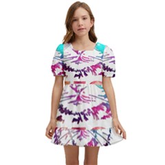 Check Meowt Kids  Short Sleeve Dolly Dress