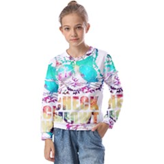 Check Meowt Kids  Long Sleeve Tee With Frill 