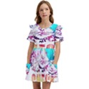 Check Meowt Kids  Frilly Sleeves Pocket Dress View1