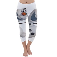 Frozen Capri Winter Leggings 