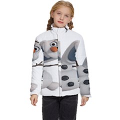 Frozen Kids  Puffer Bubble Jacket Coat