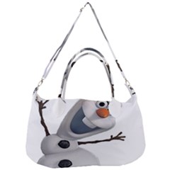 Frozen Removal Strap Handbag by nate14shop