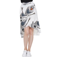 Frozen Frill Hi Low Chiffon Skirt by nate14shop