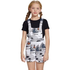 Frozen Kids  Short Overalls