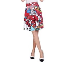 Hello-kitty A-line Skirt