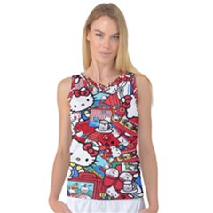 Hello-kitty Women s Basketball Tank Top by nate14shop