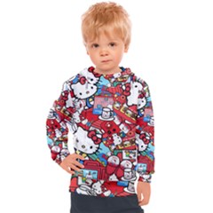 Hello-kitty Kids  Hooded Pullover by nate14shop