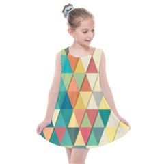 Geometric Kids  Summer Dress