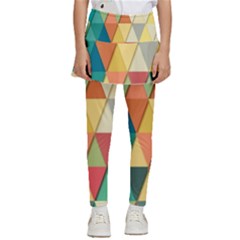 Geometric Kids  Skirted Pants