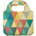 Geometric Foldable Grocery Recycle Bag View1