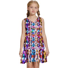 Hd-wallpaper 1 Kids  Sleeveless Tiered Mini Dress