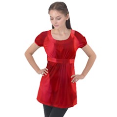 Hd-wallpaper 3 Puff Sleeve Tunic Top by nate14shop