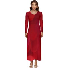 Hd-wallpaper 3 Long Sleeve Velour Longline Maxi Dress