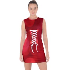 Hd-wallpaper 3 Lace Up Front Bodycon Dress by nate14shop