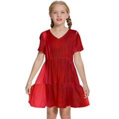 Hd-wallpaper 3 Kids  Short Sleeve Tiered Mini Dress