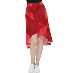 Hd-wallpaper 3 Frill Hi Low Chiffon Skirt by nate14shop