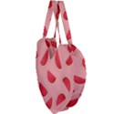 Water Melon Red Giant Heart Shaped Tote View3