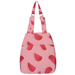 Water Melon Red Center Zip Backpack by nate14shop