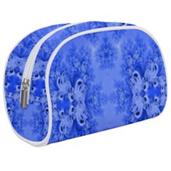 Blue Sky Over The Bluebells Frost Fractal Make Up Case (medium) by Artist4God