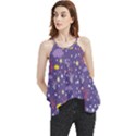 Pattern-cute-clouds-stars Flowy Camisole Tank Top View1