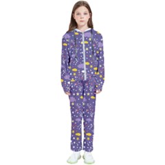 Pattern-cute-clouds-stars Kids  Tracksuit