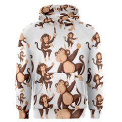 Monkey-seamless-pattern Men s Core Hoodie