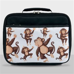 Monkey-seamless-pattern Lunch Bag