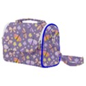 Vector-seamless-pattern-with-butterflies-beetles Satchel Shoulder Bag View1