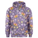 Vector-seamless-pattern-with-butterflies-beetles Men s Overhead Hoodie View1