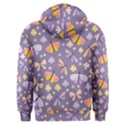 Vector-seamless-pattern-with-butterflies-beetles Men s Overhead Hoodie View2