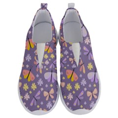 Vector-seamless-pattern-with-butterflies-beetles No Lace Lightweight Shoes