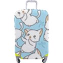 Seamless-little-cat-dragonfly-pattern Luggage Cover (Large) View1