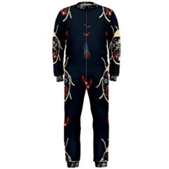 Floral-bugs-seamless-pattern Onepiece Jumpsuit (men) by Jancukart