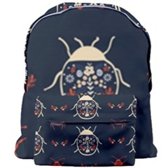 Floral-bugs-seamless-pattern Giant Full Print Backpack