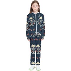 Floral-bugs-seamless-pattern Kids  Tracksuit