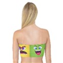 Monsters Emotions Scary Faces Masks With Mouth Eyes Aliens Monsters Emoticon Set Bandeau Top View2