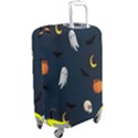 Halloween Ghost Pumpkin Bat Skull Luggage Cover (Large) View2