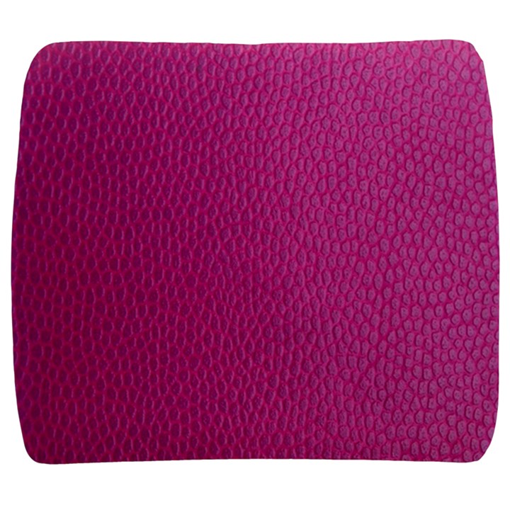 Pink Leather Leather Texture Skin Texture Back Support Cushion