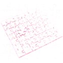 Pink Leather Leather Texture Skin Texture Wooden Puzzle Square View1