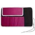 Pink Leather Leather Texture Skin Texture Pen Storage Case (L) View2