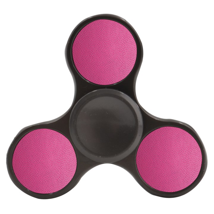 Pink Leather Leather Texture Skin Texture Finger Spinner